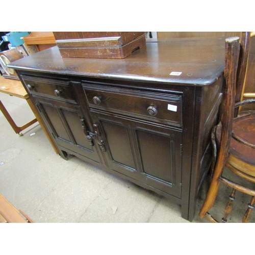 756 - ERCOL OAK SIDEBOARD