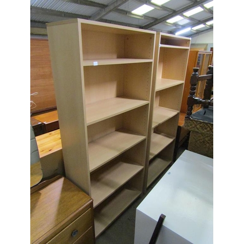 821 - TWO MODERN BOOKCASES