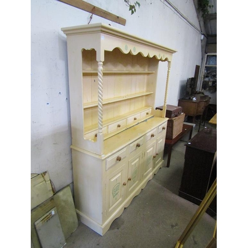 849 - PAINTED PINE DRESSER