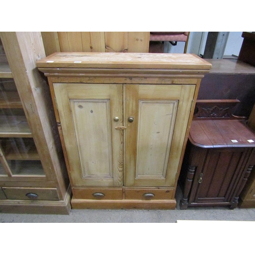 886 - VICTORIAN PINE CUPBOARD