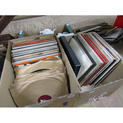 157 - TWO BOXES OF MIXED RECORDS