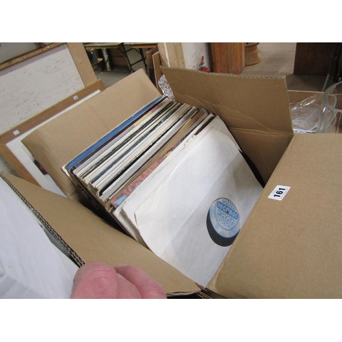 161 - BOX OF MIXED RECORDS