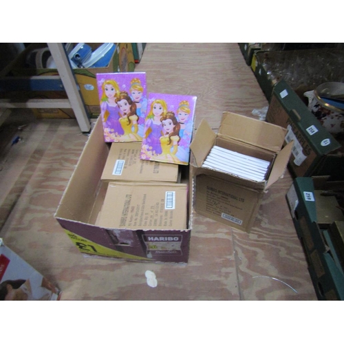 230 - 30 GLITTER BOUND DISNEY PRINCESS NOTEBOOKS