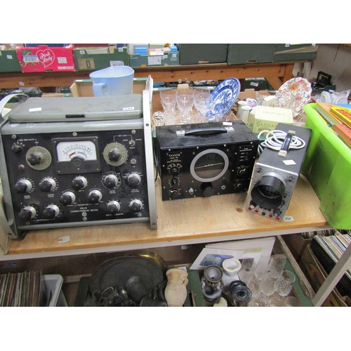 241 - VALVE CHARACTERISTIC METER AVO; SIGNAL GENERATOR ETC