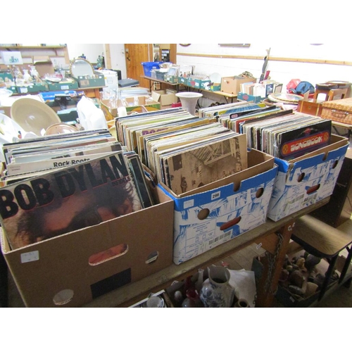 296 - THREE BOXES OF MIXED RECORDS