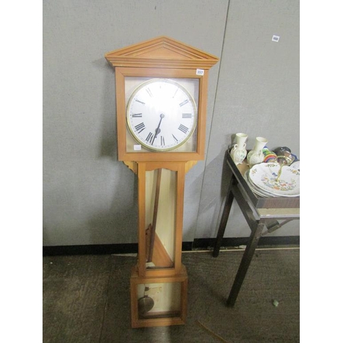 357 - PENDULUM WALL CLOCK