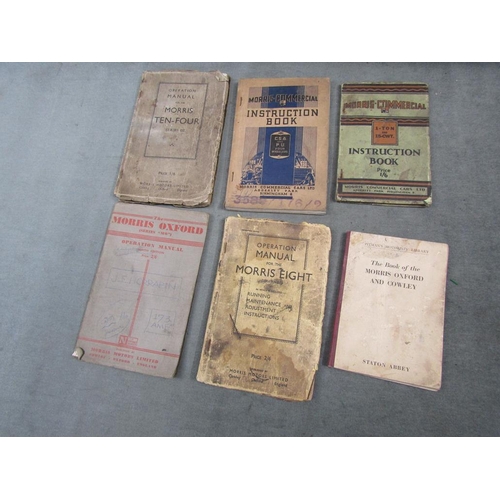 1126 - MORRIS 8 & MORRIS 10/4 INSTRUCTION BOOKS AND MANUALS