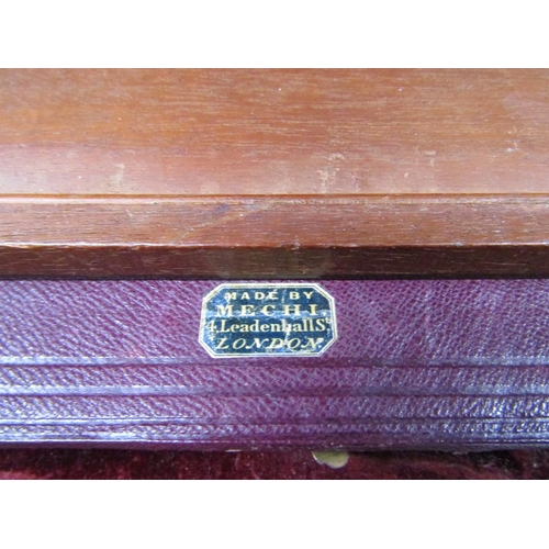 1187 - 19C ROSEWOOD VANITY BOX, 29CM W