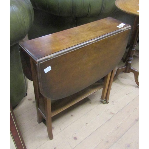 1662 - EDWARDIAN SUTHERLAND TABLE, 60CM W