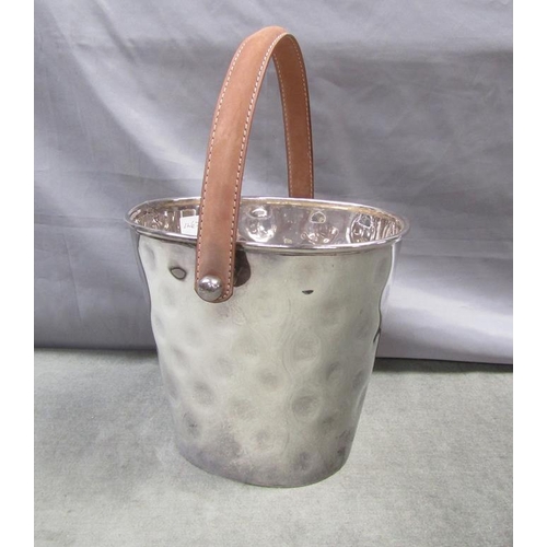 1450 - SILVER PLATED CHAMPAGNE BOTTLE BUCKET