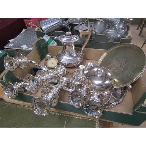 1485 - COLLECTION OF MISC ITEMS OF SILVER PLATE