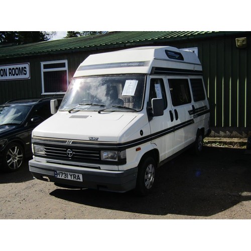 999 - TALBOT EXPRESS CAMPER VAN REGISTRATION H731 YRA.  MOT UNTIL AUGUST 2023. 58,000 MILES. HISTORY AND P... 