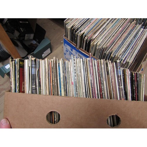 219 - THREE BOXES OF MIXED RECORDS