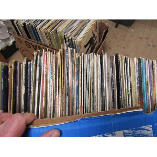 219 - THREE BOXES OF MIXED RECORDS