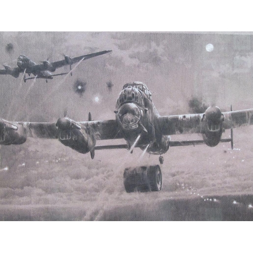 1119 - ROBERT TAYLOR - BOMB AWAY - THE THIRD ASSULT, LIMITED EDITION PRINT, F/G, 43CM X 50CM