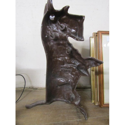 5 - SCOTTIE DOG FIRESIDE COMPANION SET STAND - NO TOOLS