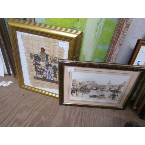 155 - COLLECTION OF FRAMED AND COLOURED PRINTS