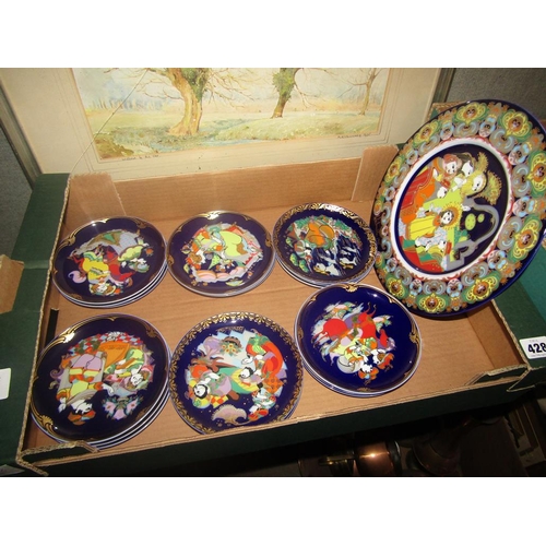 428 - SET OF ROSENTHAL BJORN WIINBLAD PLATES