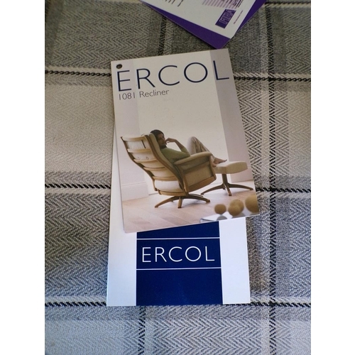 602 - TWO ERCOL ARMCHAIRS