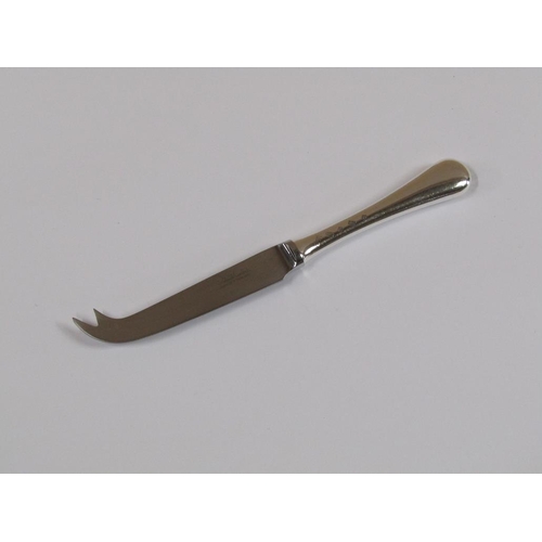 1414 - STERLING SILVER CHEESE KNIFE