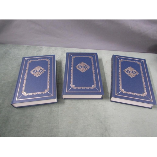 1229 - SET OF THREE FOLIO SOCIETY BOOKS PEPYS DIARY