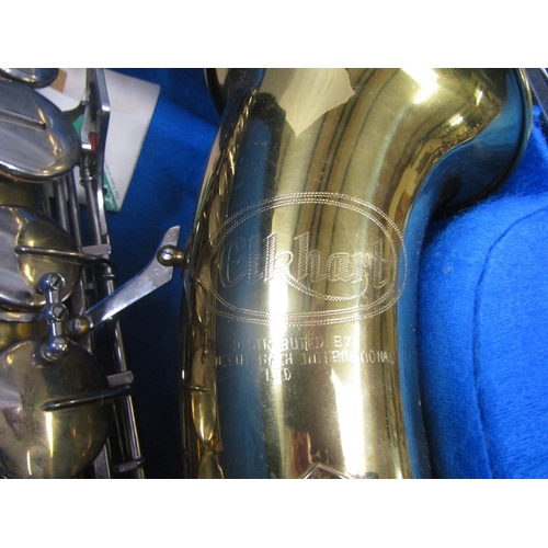 1290 - CASED ELKHART SAXOPHONE