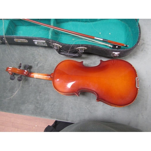 1299 - CHINESE SKYLARK STUDENTS VIOLIN IN CASE WITH BOW