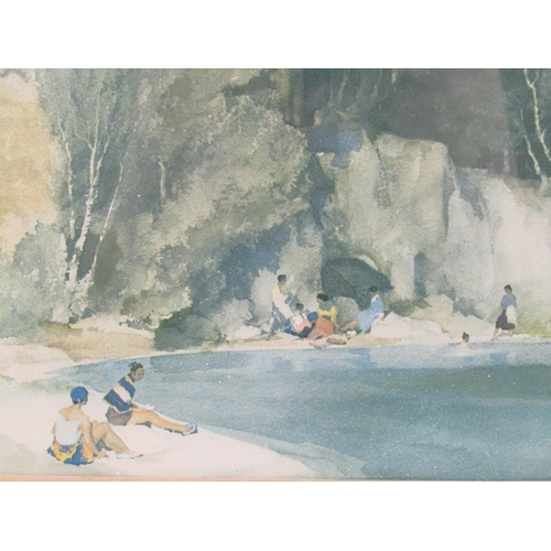 1161 - THREE F/G WILLIAM RUSSELL FLINT PRINTS, UNSIGNED