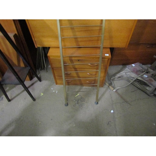 656 - FREESTANDING LADDERAX BOOKCASE (fixings in the office)