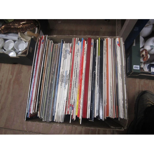 251 - BOX OF MIXED RECORDS