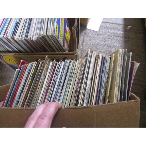 394 - THREE BOXES OF MIXED RECORDS