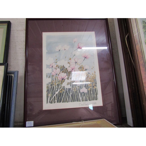 144 - COLLECTION OF FRAMED PASTELS AND PRINTS