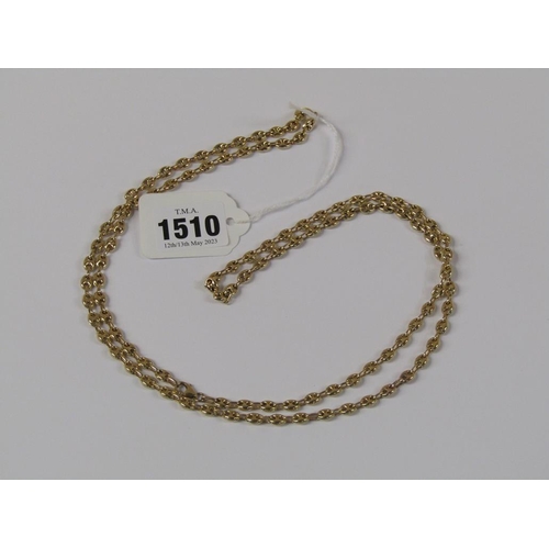 1510 - 9ct GOLD CHAIN 26.7g