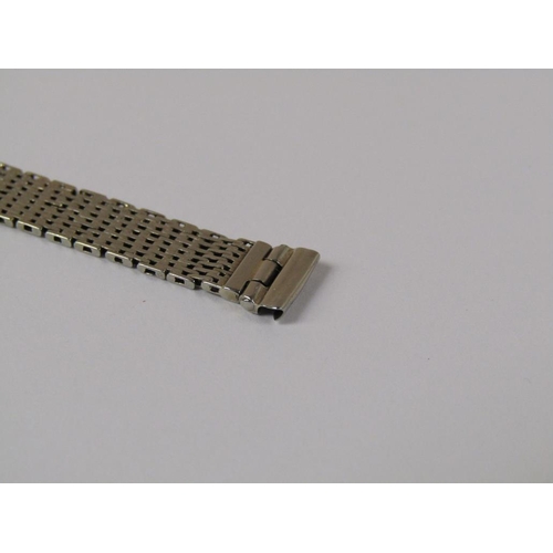 1512 - 18ct WHITE GOLD WATCH STRAP 12g