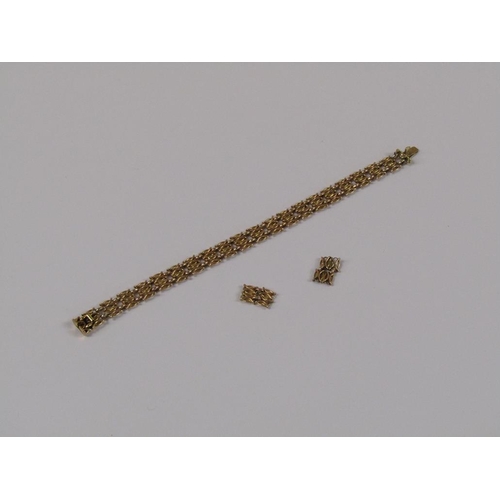 1514 - 15ct GOLD BRACELET