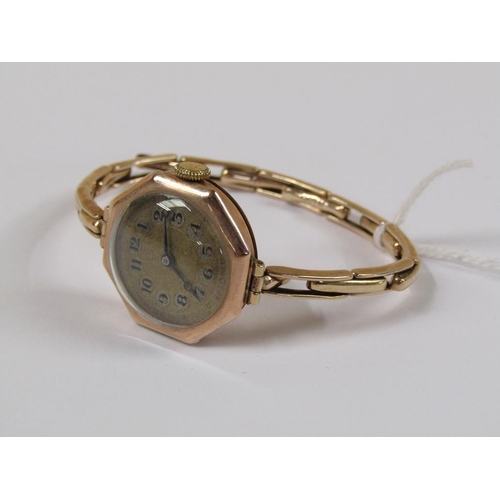 1515 - 9ct GOLD LADIES WATCH