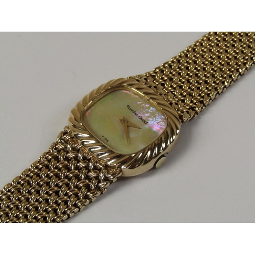 1517 - SWISS 9ct GOLD LADIES WATCH - 52.6g