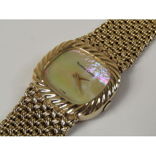 1517 - SWISS 9ct GOLD LADIES WATCH - 52.6g