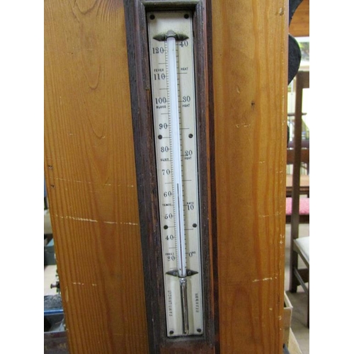 1215 - PRIMAVES & SONS OF CARDIFF STICK BAROMETER