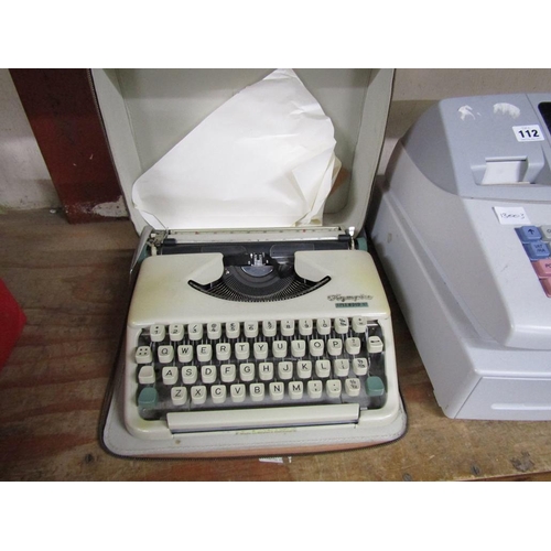 113 - TWO PORTABLE TYPEWRITERS