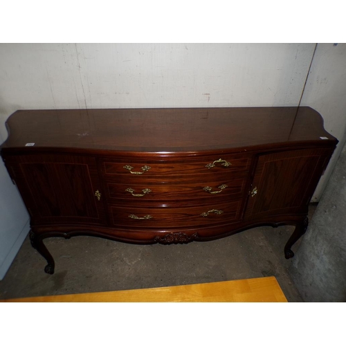 742 - REPRODUCTION INLAID SIDEBOARD