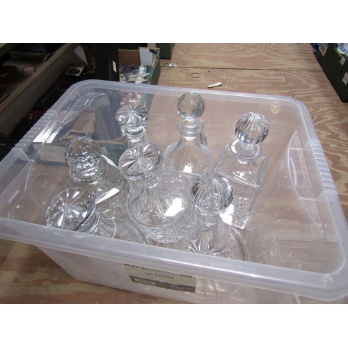 274 - CRYSTAL DECANTERS