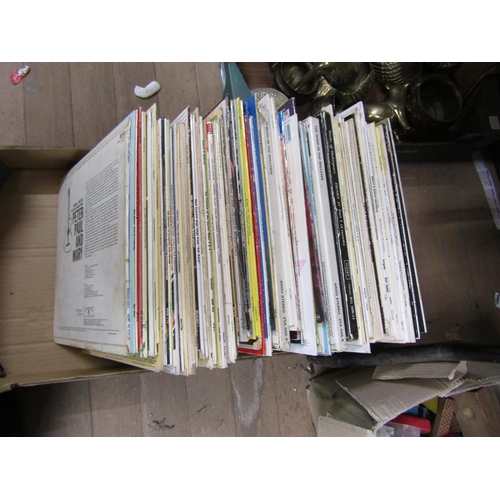 354 - BOX OF MIXED RECORDS