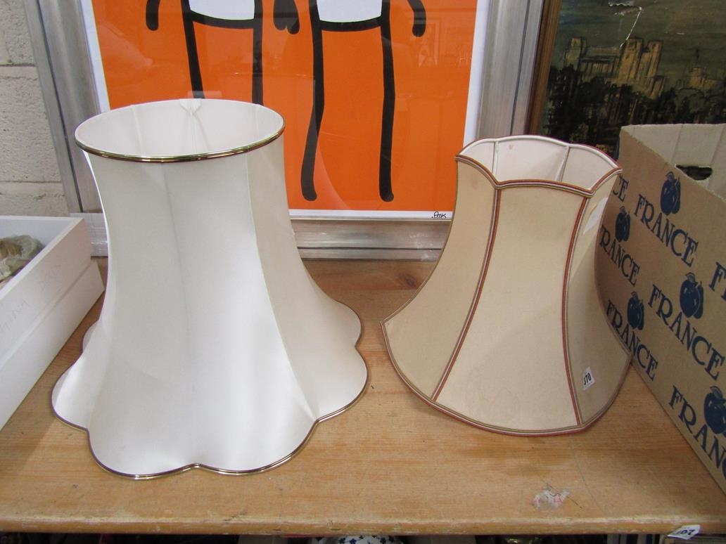 TWO LAMPSHADES
