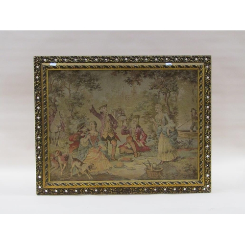 1120 - MACHINE NEEDLEWORK TAPESTRY, 18C SUBJECTS,