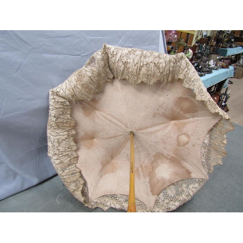 1350 - EARLY 20C PARASOL, 82CM L