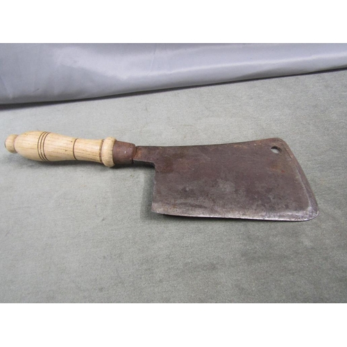 1355 - MEAT CLEAVER, 34CM L