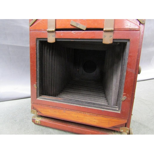 1376 - EARLY PLATE CAMERA, 26CM H