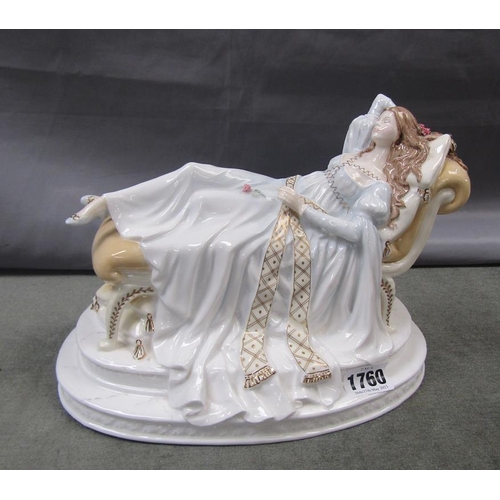 ROYAL DOULTON SLEEPING BEAUTY HN4000 LIMITED EDITION FIGURE, 19cms