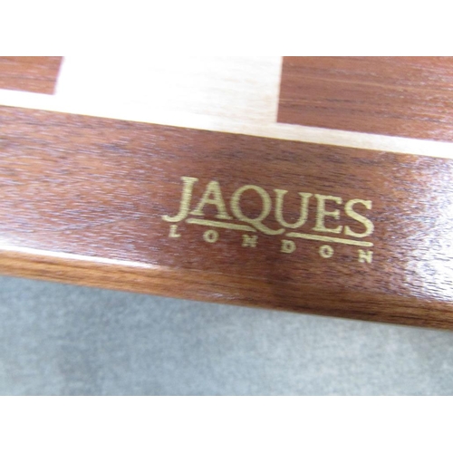 1306 - JACQUES OF LONDON CHESS SET, BOX 39CM W